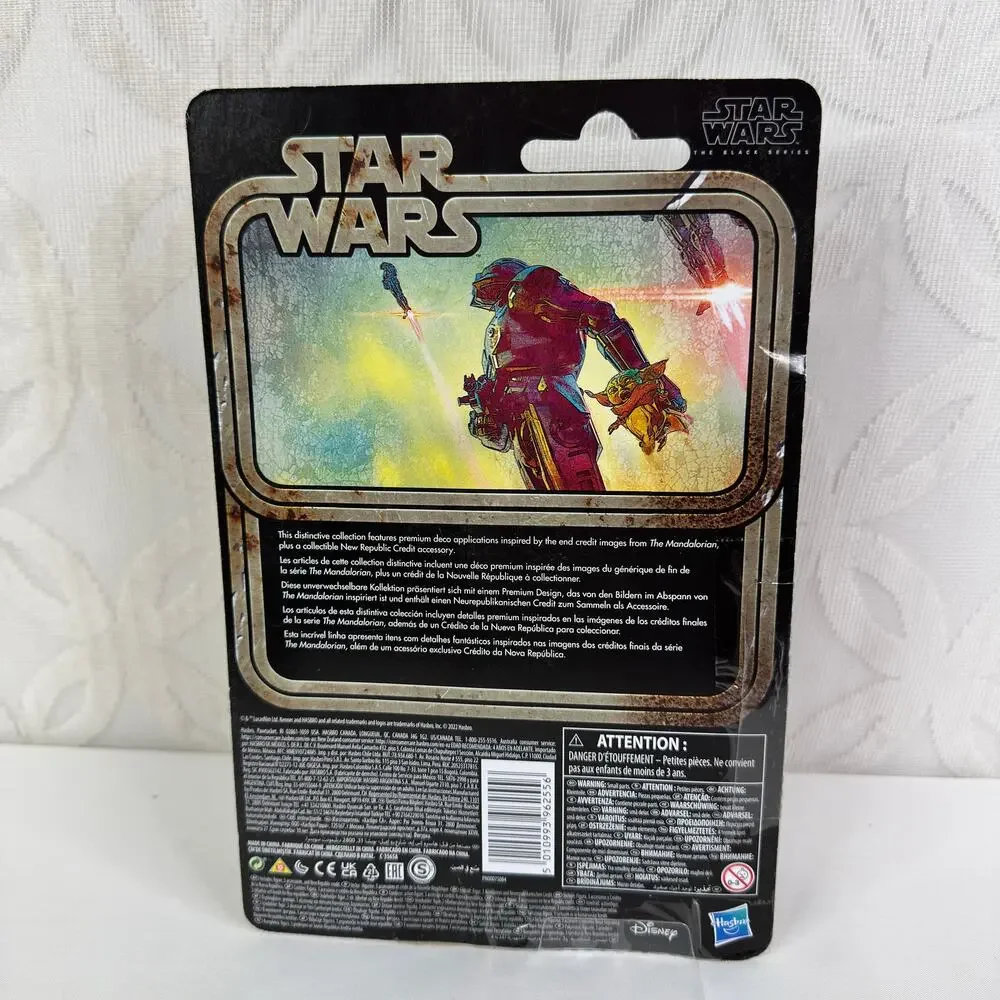Star Wars Mandalorian Black Series Credit Collection Retro Cardback Dark Trooper